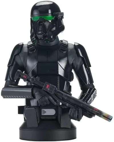 Vista 3 de Diamond Select Toys Star Wars: The Mandalorian: Death Trooper - Busto de resina a escala 1:6, multicolor