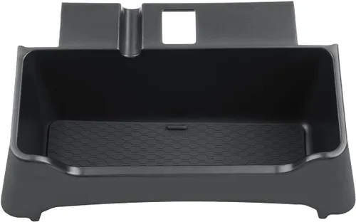 Vista 18 de CDEFG 2 piezas para Nissan Frontier 2022 2023 2024 Organizador de consola central 2022-2024 Nissan Frontier Camión Organizador de tablero Caja