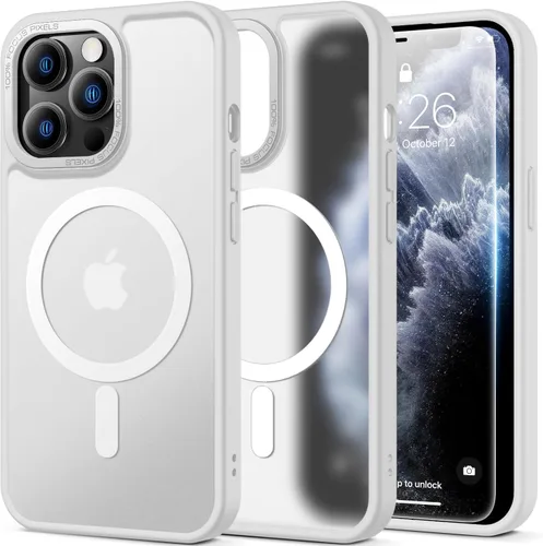 Vista 35 de SEXYMOM Funda magnética para iPhone 11 con protector de pantalla, compatible con carga inalámbrica, prueba de caídas de grado militar de 21 pies, a