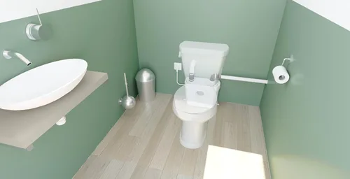 Vista 15 de SFA Top Silence Sanibroyeur 550W para drenaje de inodoro/lavabo