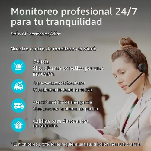Vista 6 de Abode - Sistema de Seguridad Inteligente Inalámbrico de 4 Piezas - Funciona con Dispositivos Apple HomeKit, Z-Wave y Zigbee - Expandible