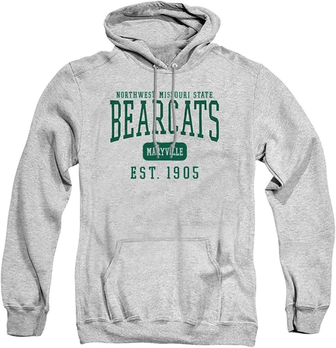 Vista 46 de LOGOVISION Colección de sudaderas con capucha unisex con diseño oficial de Collegiate Est. Date para hombres y mujeres