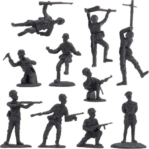 Vista 4 de BMC WW2 Secret Stronghold - 36pc Plastic Army Men German Bunker Playset