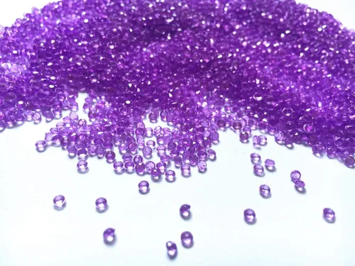 Vista 12 de Diamantes acrílicos, cristales redondos de imitación, gemas del tesoro para confeti de mesa, dispersos de mesa, rellenos de jarrón, artes