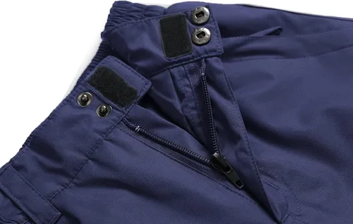 Vista 4 de Lelaki Pantalones de esquí de nieve para niños, impermeables, aislados, resistentes al viento, pantalones de snowboard para niños y niñas