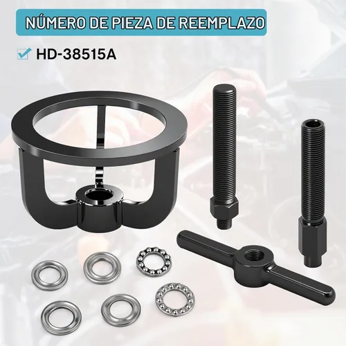 Vista 8 de Compresor de Resorte de Embrague Herramienta de Compresión Repuesto para Harley Davidson Softail Touring Sportster XL XLH 883 1200 Dyna Buell