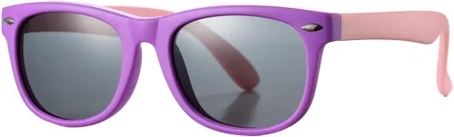 Vista 43 de Lentes de sol polarizados de goma elastómero termoplástico (TPEE) flexible, para niñas y niños de 3 a 9 años