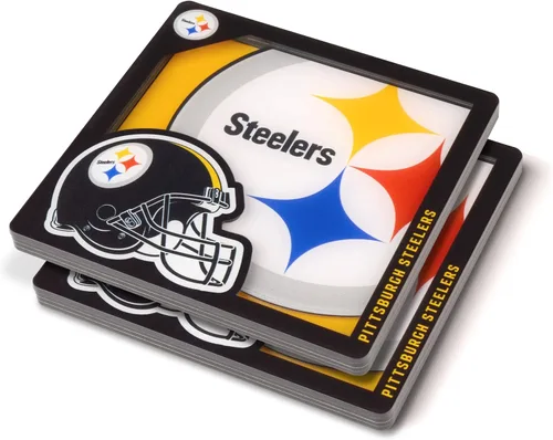 Vista 21 de YouTheFan NFL - Posavasos de la serie de logotipos en 3D
