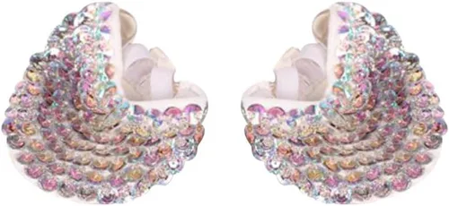 Vista 3 de Exceart - 1 par de zapatos de baile de piruette estilo contemporáneo con media suela de cristal elástico para ballet jazz niñas y mujeres talla S