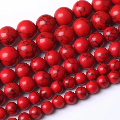 Vista 16 de 90 PIEZAS 4MM Cuentas de Piedra Sangrienta Africana Cuentas de Piedras Preciosas Naturales Redondas para Hacer Joyas DIY Piedra de Energía