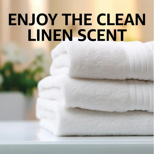 Vista 5 de Amazon Basics Detergente líquido concentrado para la ropa, lino limpio, 110 cargas, 82.5 onzas líquidas (anteriormente Solimo)