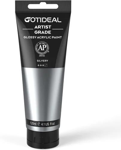 Vista 21 de GOTIDEAL - Pintura acrílica iridiscente, rojo camaleón, de 4.1 oz, no tóxicas, no se decoloran; ricos pigmentos para artistas adultos y niños