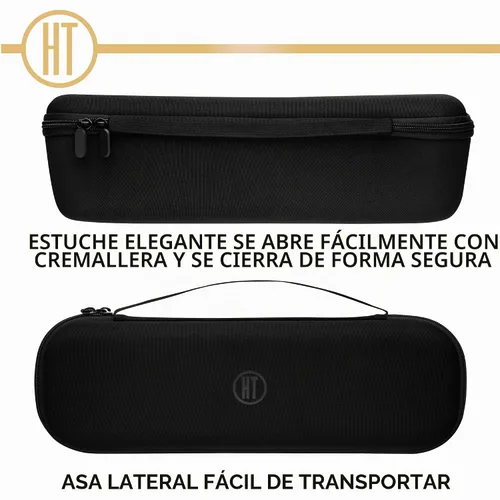 Vista 6 de Hot Tools - Funda de almacenamiento para el cepillo voluminizador One Step Almacena todos los tipos de voluminizadores (negro) Se adapta a todos