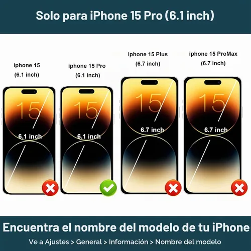 Vista 2 de Folosu Funda compatible con iPhone 15 Pro con soporte para tarjetas, rotación de 360°, soporte de anillo de dedo con función atril, bloqueo RFID