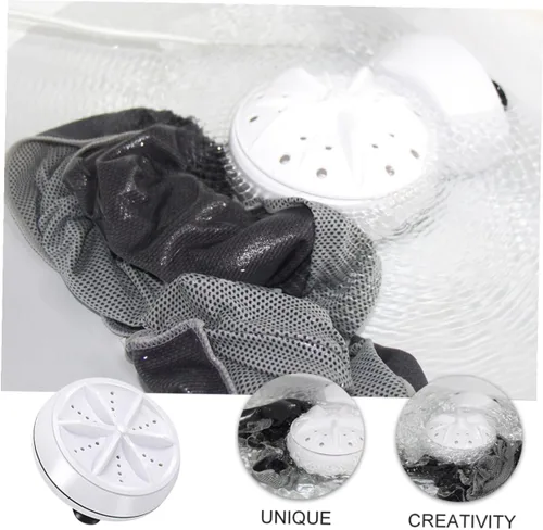 Vista 6 de Portable Mini Travel Washer, Automatic Washing Machine for Deep Clean