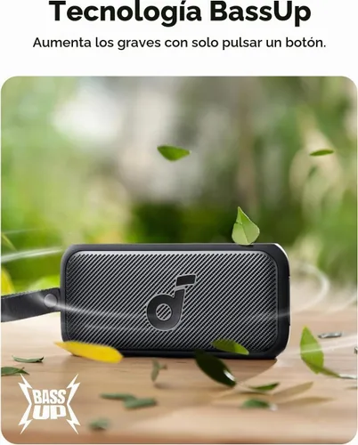 Vista 4 de Soundcore Motion 300 de Anker, altavoz Bluetooth, altavoz portátil inalámbrico de alta resolución, IPX7 impermeable, BassUp, Bluetooth 5.3, sonido