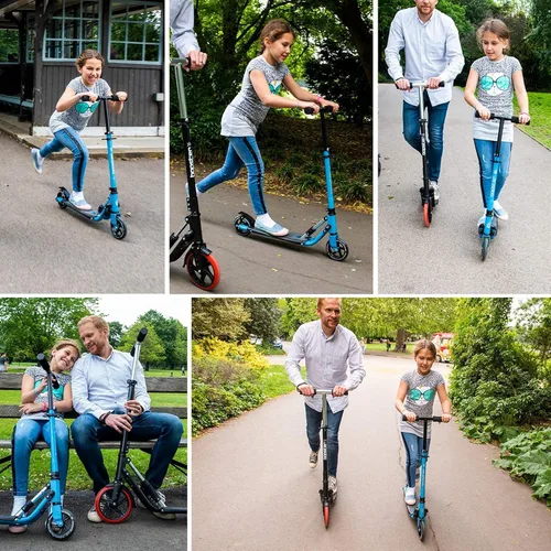 Vista 8 de Bopster V2 in Line Racing Kick Sport - Patinete plegable con 2 ruedas