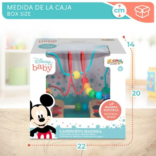 Vista 8 de Centro de actividades Disney 4 Unidades 21,5 x 18,5 x 13,5 cm