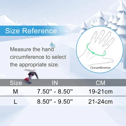 Vista 6 de Guantes deportivos para correr guantes cálidos de invierno para hombres y mujeres térmicos para ciclismo conducir senderismo en guantes ligeros