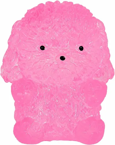 Vista 9 de Juguete squishys para perro, juguete de levantamiento lento con purpurina Perro azul