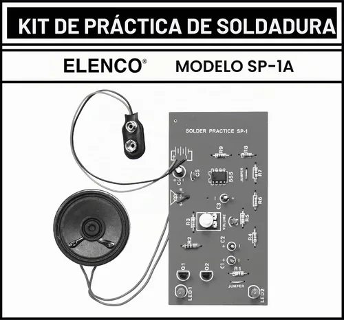 Vista 2 de Elenco Práctico kit de proyecto de soldadura