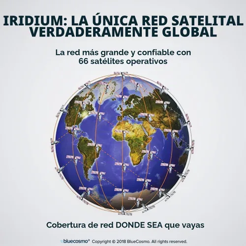 Vista 2 de BlueCosmo Iridium Extreme kit para teléfono satelital