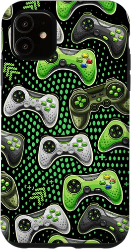 Vista 8 de Awesome Video Game Controller Gamer Boys Gaming Gift Case for iPhone 17