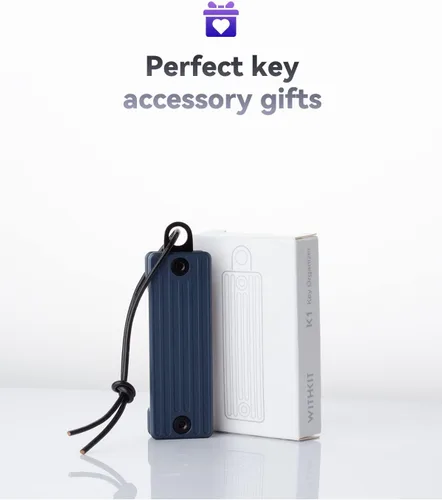Vista 5 de Llavero compacto - Organizador de llavero minimalista - Llavero EDC Llavero Lanyard Leather Lanyard - Llavero de aluminio