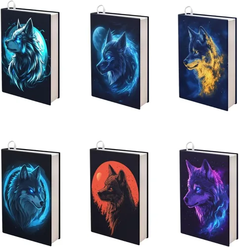 Vista 22 de Rnyleeg Paquete de 6 fundas protectoras de libros de bolsillo para niños, con temática deportiva, elástica, para amantes de los libros, estudiantes