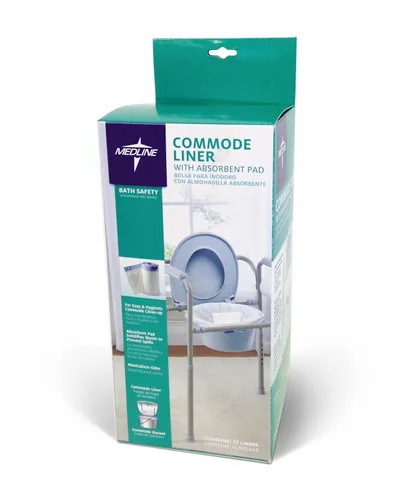 Vista 5 de Medline Revestimientos de cómoda con almohadilla absorbente de 72