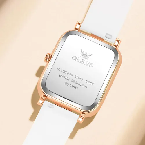 Vista 3 de OLEVS Reloj para mujer, relojes de moda casuales, delicados, elegantes y delicados