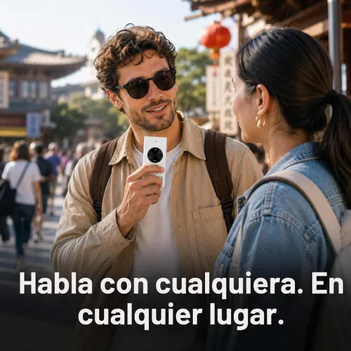 Vista 9 de Enence Dispositivo traductor de idiomas PRO, traducción de voz en tiempo