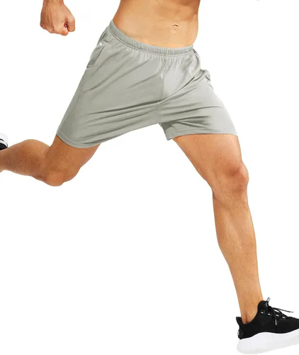 Vista 6 de MIER Men's 3''5'' Athletic Running Shorts with Liner Quick Dry Active Lightweight Gym Sports Workout Shorts for Men