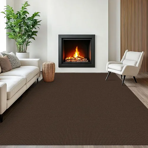 Vista 147 de EARTHALL Alfombra tejida de 2 x 3 pies, lavable para entrada, alfombra trenzada antideslizante, alfombra para puerta interior y exterior, alfombra
