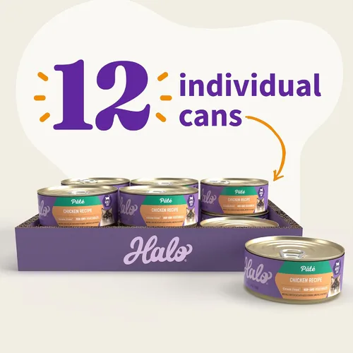 Vista 3 de Alimento húmedo para gatos de Halo