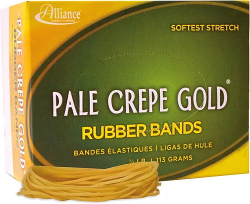 Vista 2 de Alliance Rubber 21405 - Bandas de goma Pale Crepe Gold