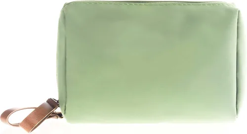 Vista 13 de Bolsa Pequeña de Maquillaje para Bolso Bolsa de Cosméticos Portátil Impermeable para Viaje Bolso de Maquillaje para Mujeres, Todo negro, Chico