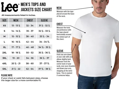Vista 6 de Lee Men's Extreme Motion All Purpose Long Sleeve Worker Shirt