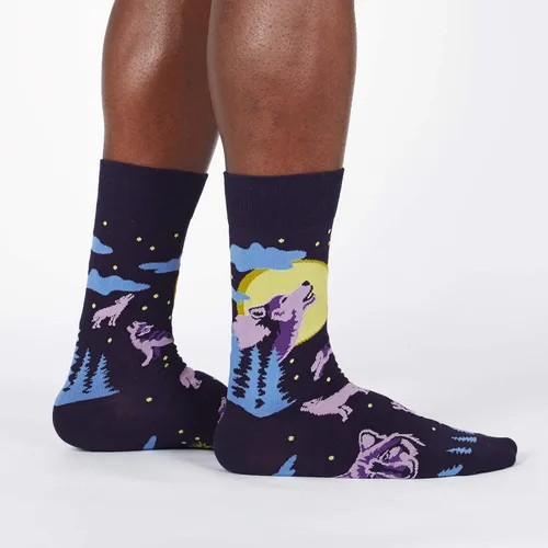 Vista 2 de Sock It To Me - Calcetines con diseño de extraterrestres y del espacio para hombre