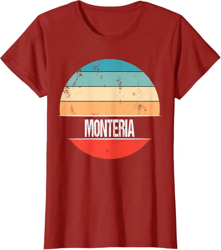 Vista 17 de Camiseta Montería Colombia City Trip, Negro