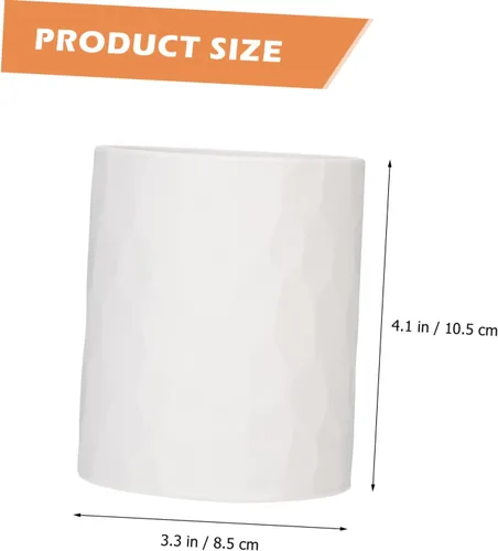 Vista 3 de STOBOK Elegante Regla Organizador de Silicona Portalápices Soporte de Cepillo de Maquillaje Pluma Taza para Escritorio Pluma de Gran Capacidad