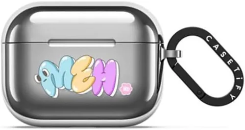 Vista 28 de CASETiFY Bounce - Funda para AirPods Pro 3, color carbón mate