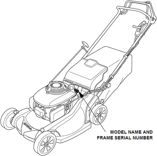 Vista 2 de HONDA OEM original (HRR216K9VKAA) (HRR216K9VLAA) (HRR216K9VYAA) Walk-Behind cortacésped Motores Drive Embrague Cable