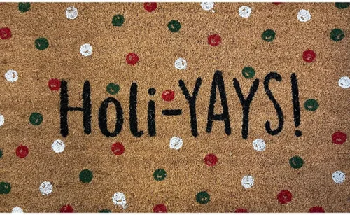Vista 5 de Briarwood Lane Wipe Your Elf Shoes Coir Felpudo 18 x 30