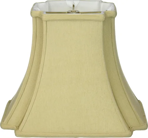 Vista 13 de Royal Designs - Pantalla rectangular de diseño de esquina invertida, color beige, (6 x 4) x (10 x 7) x 8.5 pulgadas