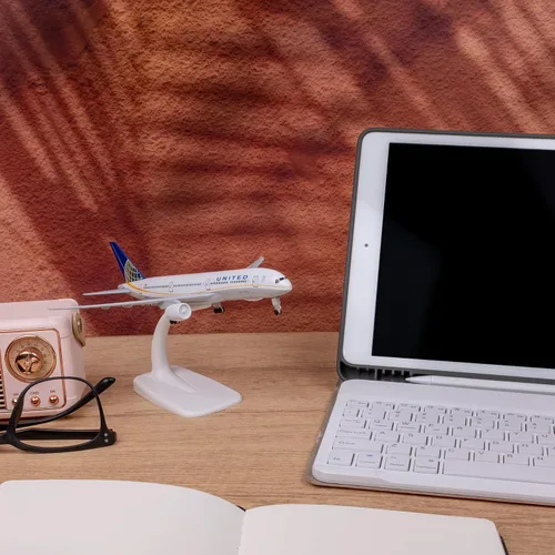 Vista 3 de Avión 1:300 Escala B787 Modelo Avión Metal Aleación para Regalo y Decoración