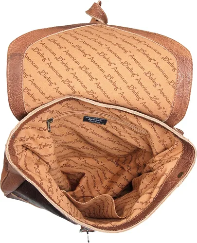 Vista 5 de American Darling Mochila Floral Tooled Marrón, Marrón