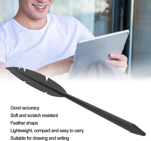 Vista 2 de Bolígrafos para teléfonos móviles, de forma capacitiva, portátil, universal, digital, tableta, lápiz táctil para dibujar, escribir, editar fotos (#1)