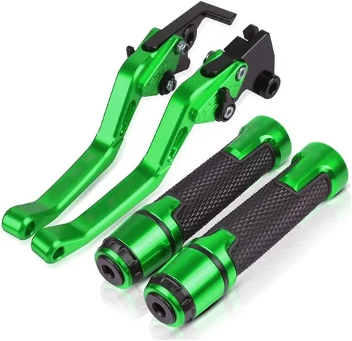 Vista 11 de DOUKI Para Kawasaki Ninja 250 300R Z250 Z300 para VERSYS 300X 2008-2019 2018 Manillar de motocicleta Palancas de embrague de freno ajustables Negro