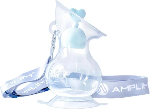 Vista 7 de Extractor de leche manual, recolector de leche de silicona de grado alimenticio Gen 3 para lactancia materna mamá lactante con tapón y cordón